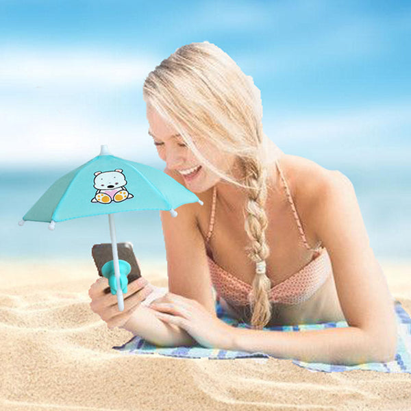 Mounts & Holders Women's Personalized Mobile Phone Holder Shade Umbrella With Compact Design