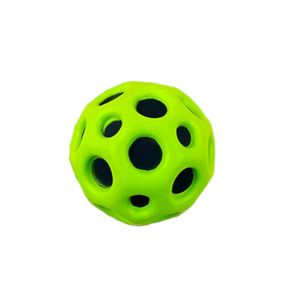 Outdoor Toy Balls Hole Ball Soft Bouncy Antifall Moon Shape Porous Kids Indoor Outdoor