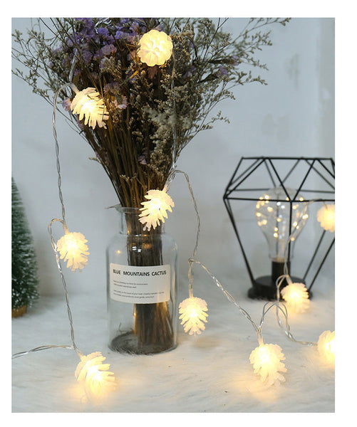 String Lights Led Simulation Transparent Pine Nut Light String