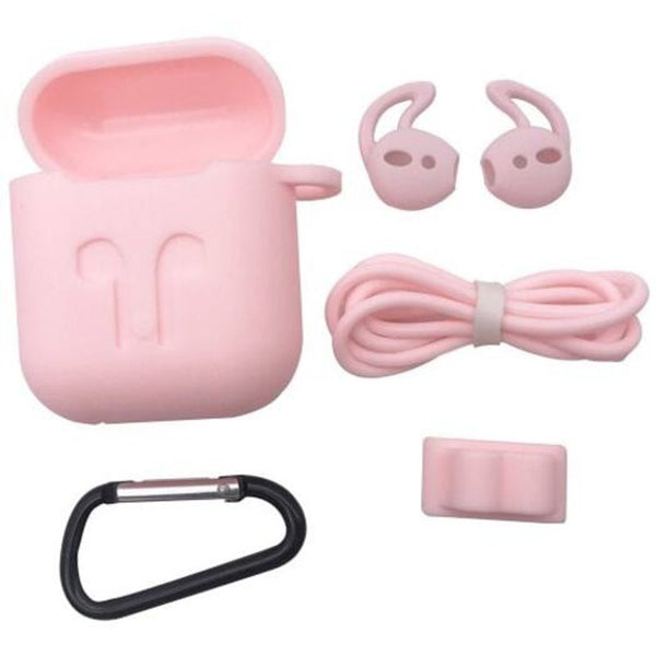 Cases, Covers & Skins Earphone Protection Cover Wireless Anti Lost Rope Headset Storage Sleeve For Airpods 5Pcs Black