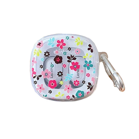 Earbud Cases Earphone Case Colored Blooming Flower For Lenovo Xt62 Tws