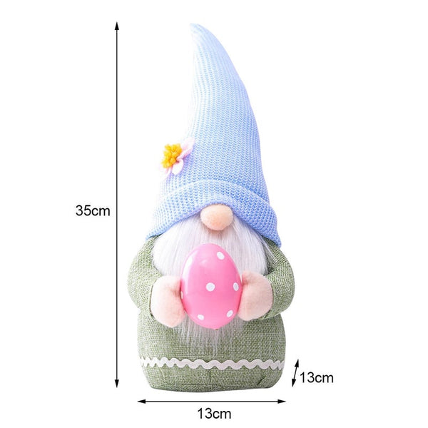 Seasonal Decorations Easter Faceless Gnome Plush Rabbit Doll Dwarf Party Decorations Home Table