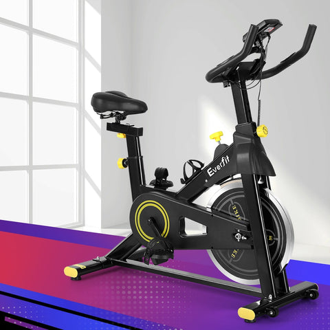 Everfit Magnetic Spin Bike Exercise Cardio Gym Bluetooth App Connectable