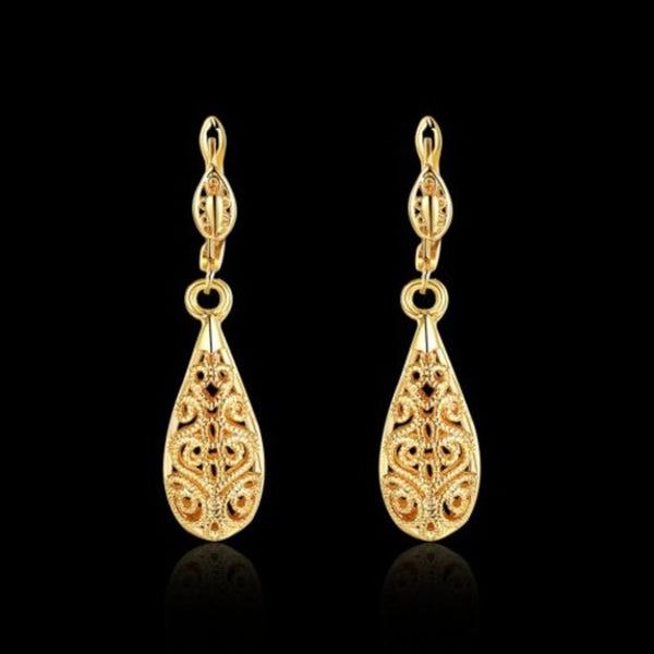 Earrings Eco Friendly Gold Drop