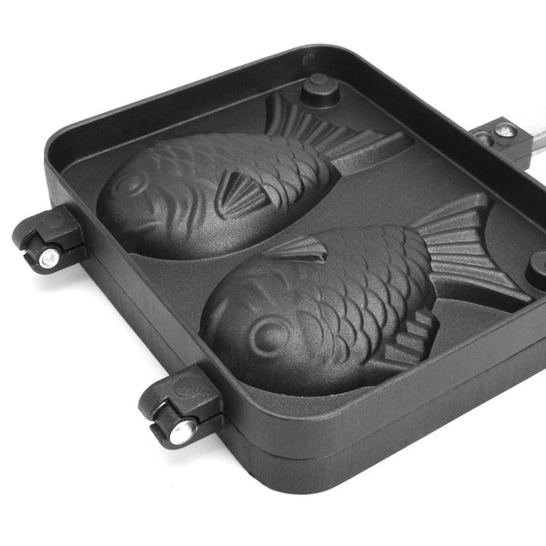 Waffle Makers Non Stick Taiyaki Fish Shaped Waffle Frying Pan Maker Home Food Cooking Baking Mold