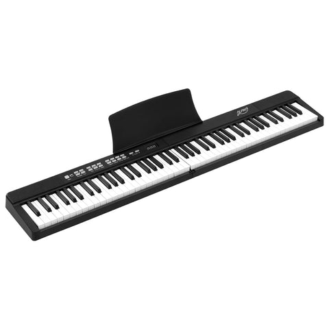 Electronic Keyboards Alpha 88 Keys Foldable Electronic Piano Keyboard Digital Electric W/ Carry Bag