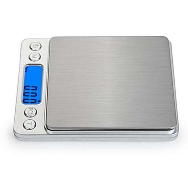 Scales Electronic Digital Jewelry Kitchen Scale 500G / 1Kg 3Kg Silver