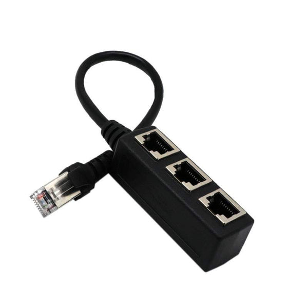 Ethernet Cables (RJ 45/8P8C) Mobile Phone Ethernet Cable Rj45 Adapter Splitter 1 Male To 3 Female Port Lan Network