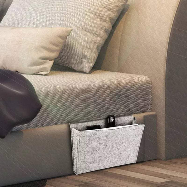 Storage Bags Storage Containers Felt Bedside Table Bag Practical Home Organiser