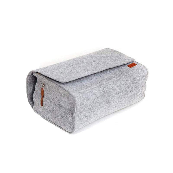 Storage Bags Storage Boxes Felt Bedside Table Bag Organiser Multi Pocket Home Organisation