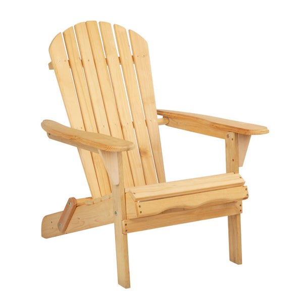 Patio Chairs Gardeon Outdoor Chairs Furniture Beach Lounge Wooden Adirondack Garden Patio