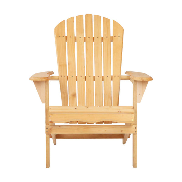 Patio Chairs Gardeon Outdoor Chairs Furniture Beach Lounge Wooden Adirondack Garden Patio