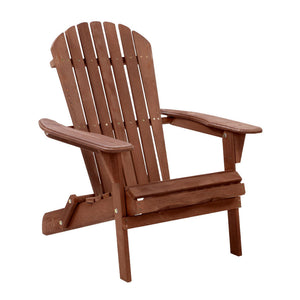 Loungers Gardeon Outdoor Furniture Beach Chair Wooden Adirondack Patio Lounge Garden