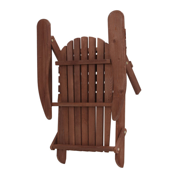 Loungers Gardeon Outdoor Furniture Beach Chair Wooden Adirondack Patio Lounge Garden