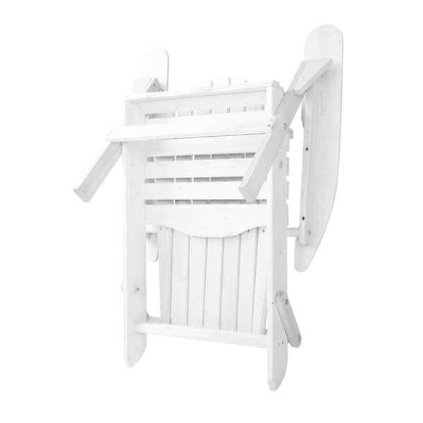 Patio Chairs Gardeon Outdoor Furniture Adirondack Chairs Beach Lounge Wooden Patio Garden