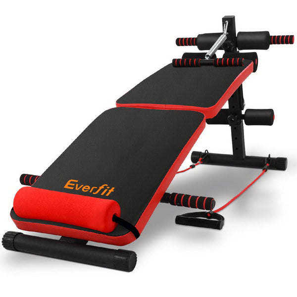 Standing Desks Everfit Adjustable Sit Up Bench Press Weight Gym Home Exercise Fitness Decline