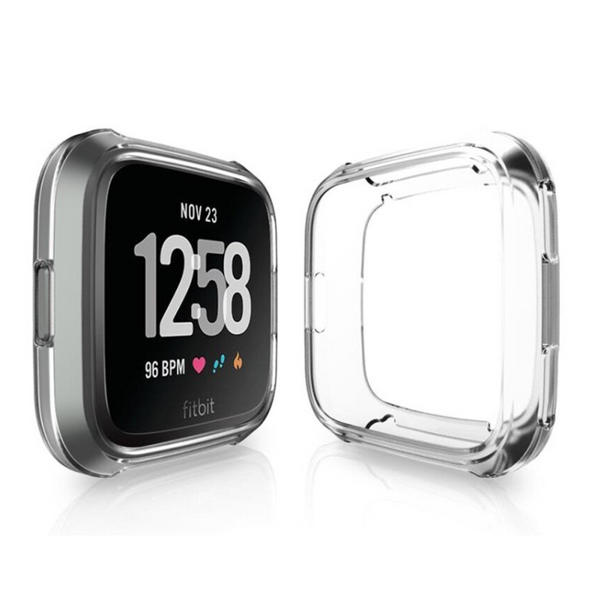 Smart Watch Cases Smart Watches 2Pcs Fitbit Versa Tpu Protective Shock Resistant Case