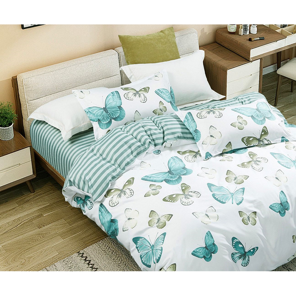 Quilt Covers Fleur Butterflyquilt/Duvet Cover Set