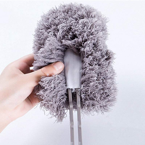 Dusters Dustpans Brooms Flexible Retractable Microfiber Duster Extendable Bendable Head Cleaning Brush