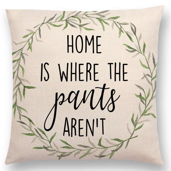 Floral Inspirational Sayings Cushion Covers