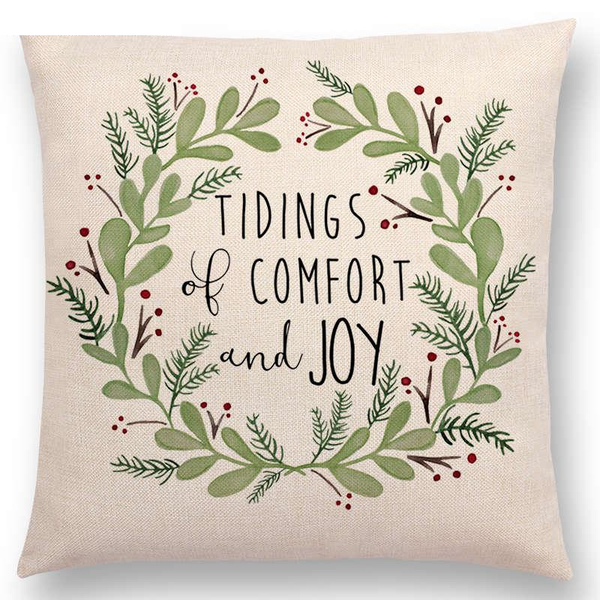 Floral Inspirational Sayings Cushion Covers