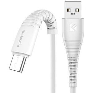Type C 2.4A Charging Transmission Cable White