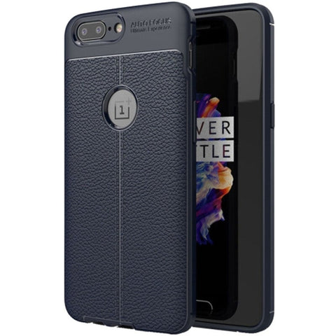 Cases, Covers & Skins For Oneplus 5 Texture Tpu Protective Back Cover Case Navy