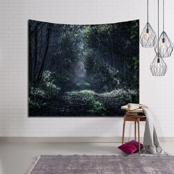 Tapestries Wall Hanging Decor Nature Art Polyester Fabric Tapestry For Dorm Room Bedroomliving 60 Inch X 90 150Cmx230cm 879