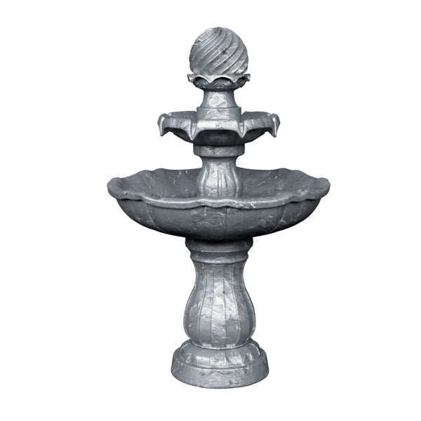 Outdoor Fountains Gardeon 3 Tier Solar Powered Water Fountain Black