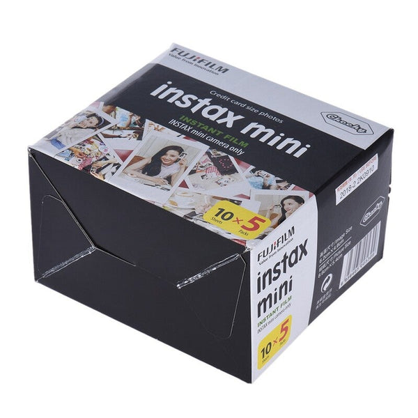 Printer Photo Paper Fujifilm Instax Mini 50 Sheets White Film Photo Paper Snapshot Album Instant Print For 7S 8 25 90 3