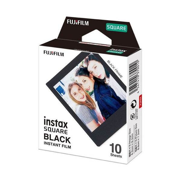 Printer Photo Paper Fujifilm Instax Square Camera Instant Film Photo Paper Black