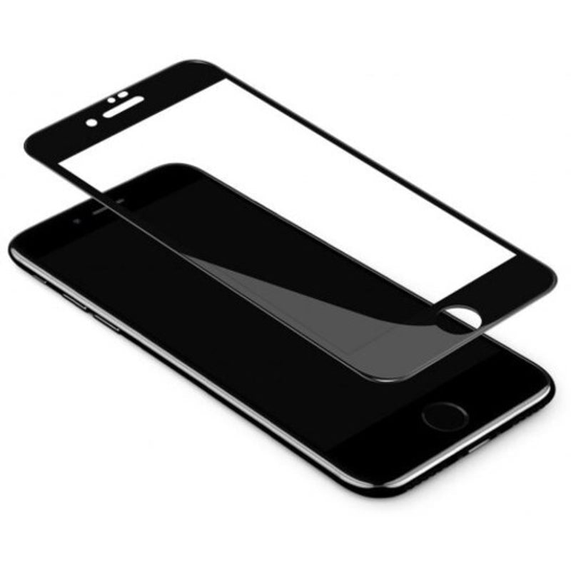 Screen Protectors Full Cover Hd Tempered Glass For Iphone 7 / 8 Black