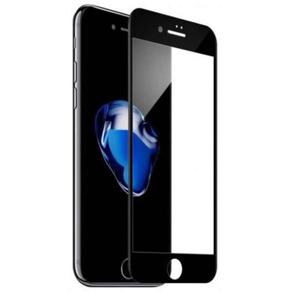 Screen Protectors Full Cover Hd Tempered Glass For Iphone 7 / 8 Black