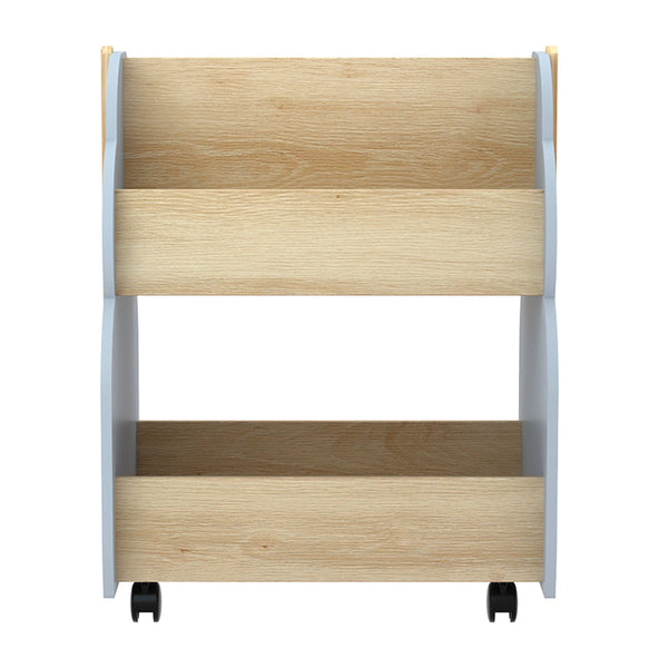 Kids Bookshelves Keezi Kids Toy Box Bookshelf Storage Bookcase Organiser Display Shelf