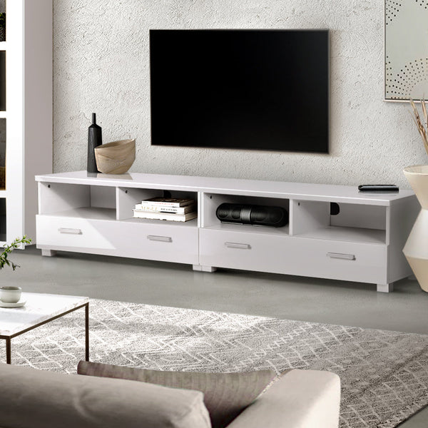 TV Stands & Entertainment Units Artiss Tv Stand Entertainment Unit With Drawers White