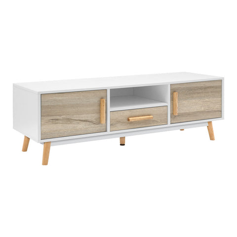 TV Stands & Entertainment Units Artiss Wooden Entertainment Unit White &