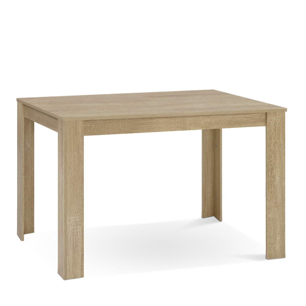 Dining Tables Artiss Dining Table 4 Seater Wooden Kitchen Tables Oak 120Cm Cafe Restaurant