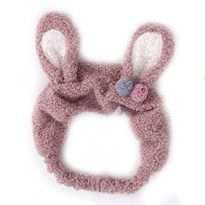 Hair Accessories Fuzzy Bunny Hair Band Cute Rabbit Ears