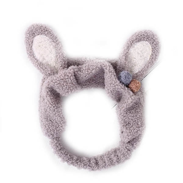 Hair Accessories Fuzzy Bunny Hair Band Cute Rabbit Ears