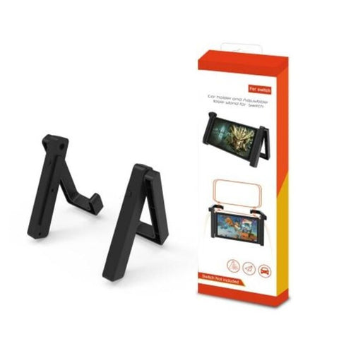 Mounts & Stands Game Storage For Nintendo Switch Ns Console Holder Simple Bracket 2 In 1 Vehicle Mounted Black