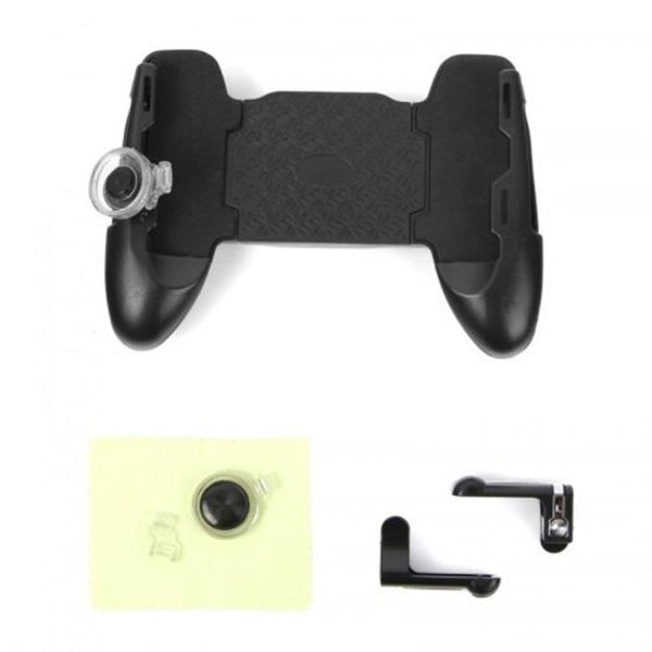 Gamepad Trigger Fire Button Aim Key Smart Phone Mobile Games Controller For Pubg Stand Black