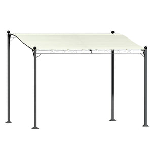 Gazebos & Pergolas Instahut Gazebo Marquee 3M Outdoor Event Wedding Tent Camping Party Shade Iron Art Canopy Beige