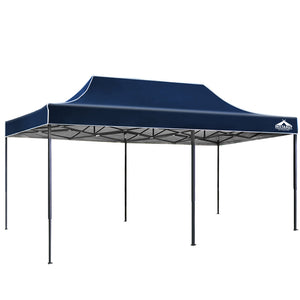 Gazebos & Pergolas Instahut Gazebo Pop Up Marquee 3X6 Outdoor Wedding Base Pod Kit Navy