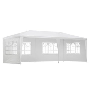 Gazebos & Pergolas Instahut Gazebo 3X6 Outdoor Marquee Side Wall Party Wedding Tent Camping White