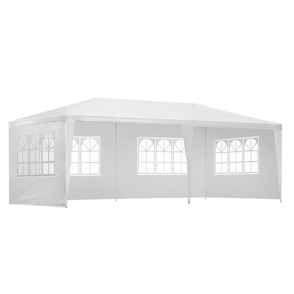 Instahut Gazebo 3X6 Outdoor Marquee Side Wall Party Wedding Tent Camping White