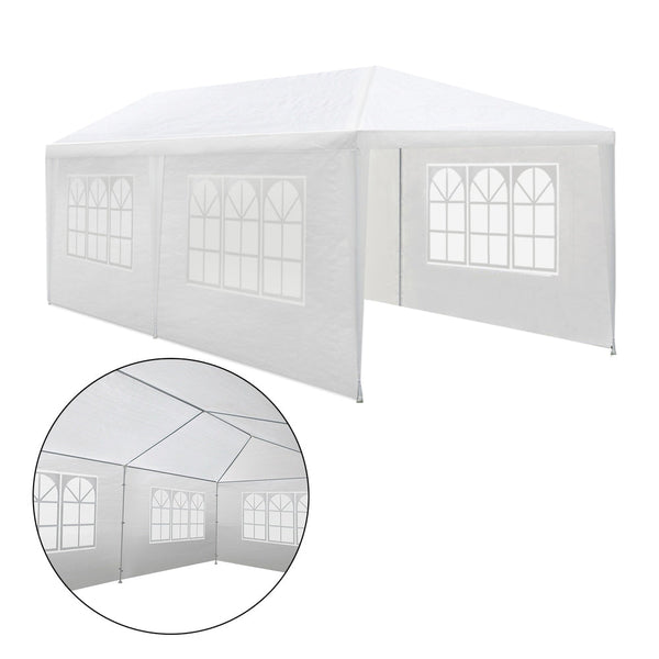 Gazebos & Pergolas Instahut Gazebo 3X6 Outdoor Marquee Side Wall Party Wedding Tent Camping White