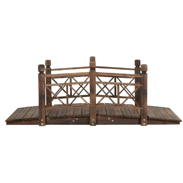 Garden Bridges Gardeon Garden Ornaments Wooden Rustic Bridge Decor Outdoor Decoration Yard