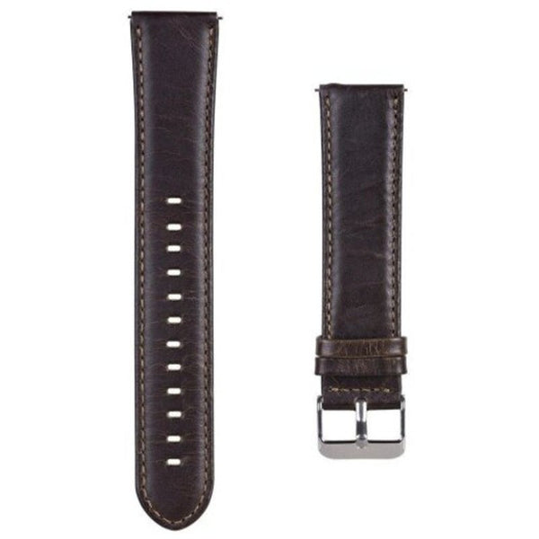 Watch Bands Genuine Leather Watch Band Bracelet Wrist Strap For Amazfit Gtr 42Mm Deep Coffee