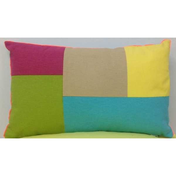 Cushion Covers Geo Turquoise 30X50cm Cushion Cover