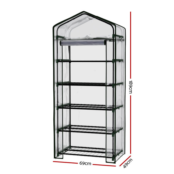 Greenhouses Greenfingers Mini Greenhouse Garden Shed House Tunnel Plant Storage Flower 189Cm